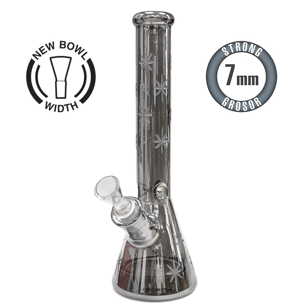 Bong Cristal Ice Heavy Leaf Series Ed. Limitada 32 cm.