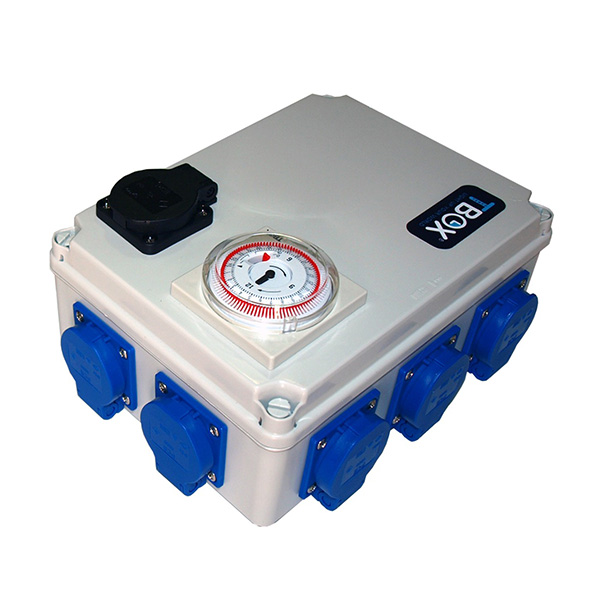 Temporizador TBOX  8H – 8 x 600-630 w con Activador Calefaccion