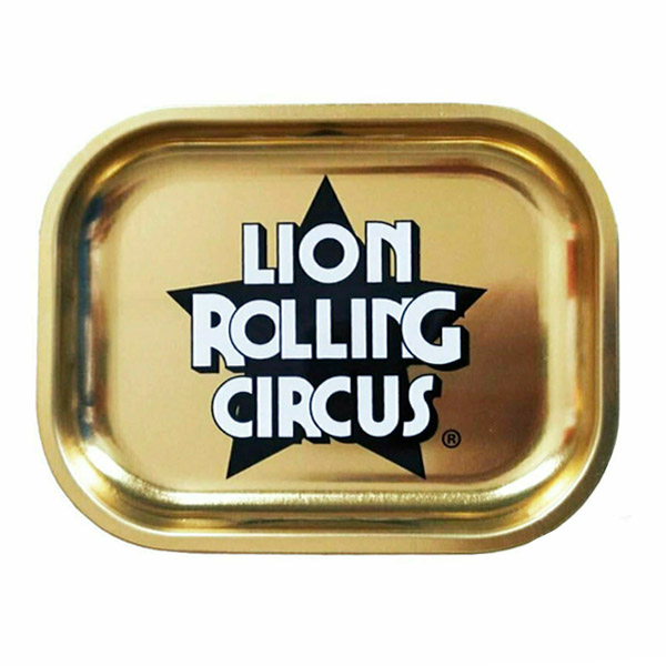 Bandeja Metal 18×14 cm. Rolling Circus Dorada