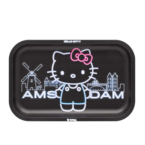 Bandeja Metal 27,5×17,5 cm. G-Rollz Hello Kitty Neon