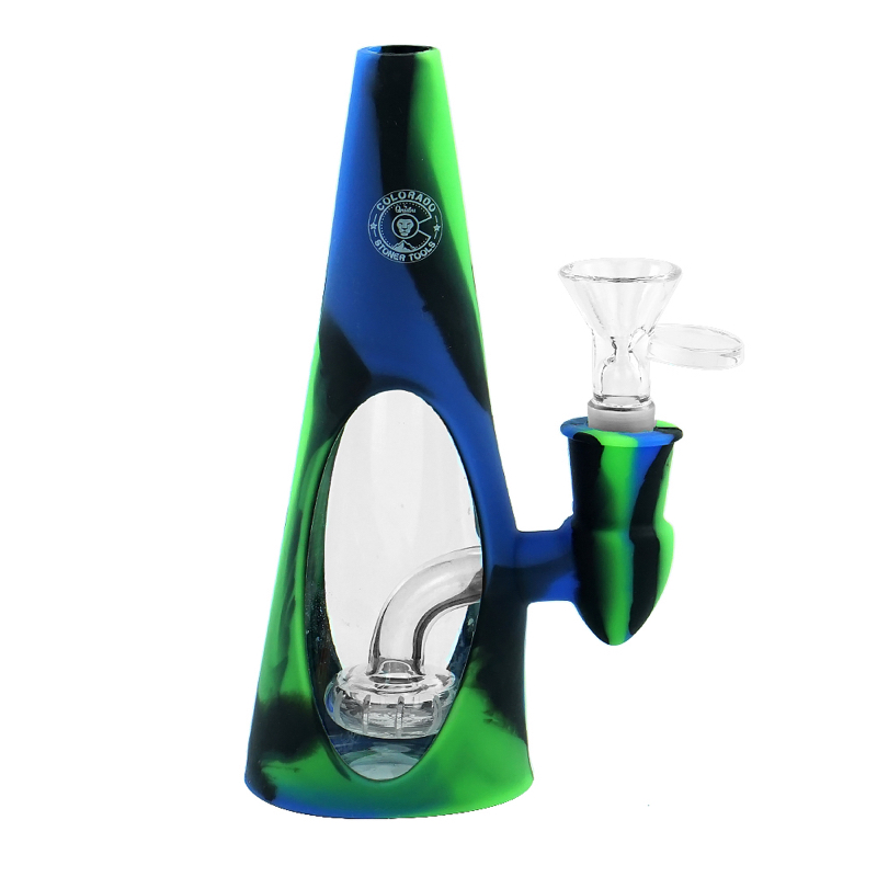 PIPA CLAVO CLEAR QNUBU COLORADO 15 CM (2 EN 1)