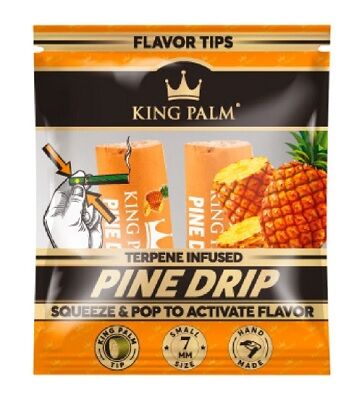 KING PALM FLAVOR TIPS PINE DRIP 7MM 2UD