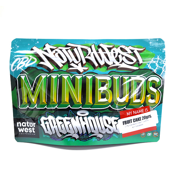 Cañamo Cbd Naturwest Mini Buds Fruit Cake 20 gr