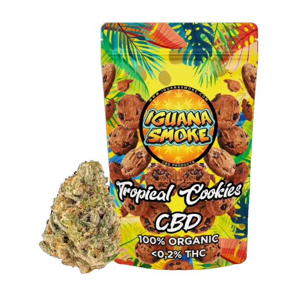 Cañamo Cbd Tropical Cookies 3 gr. Iguana Smoke