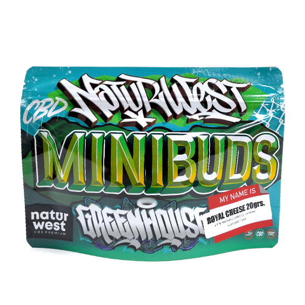 Cañamo Cbd Naturwest Mini Buds Royal Cheese 20 gr.