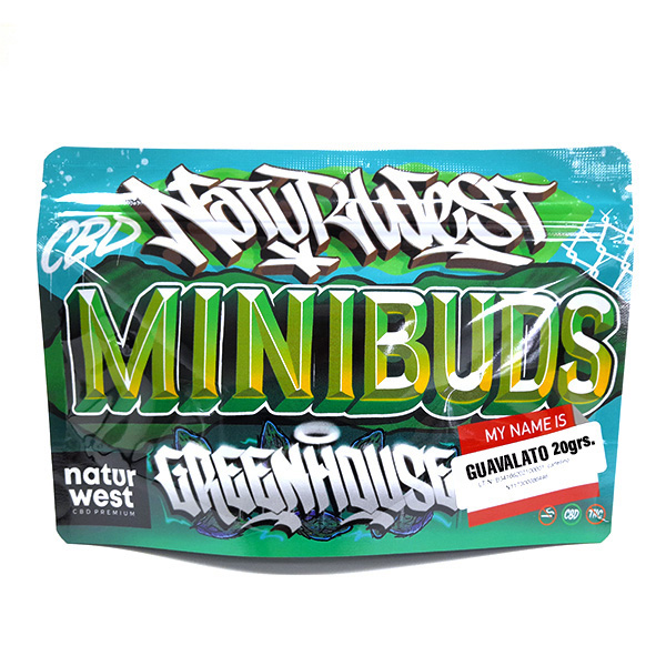 Cañamo Cbd Naturwest Mini Buds Guavalato 20 gr.