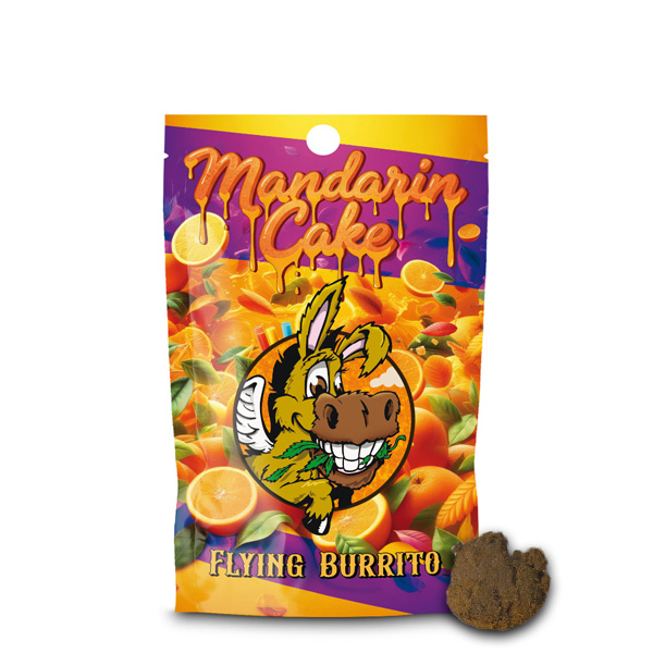 Cbd Hash Flying Burrito Mandarine Cake 2 gr.