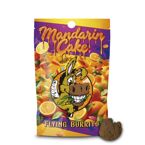 Cbd Hash Flying Burrito Mandarine Cake 5 gr.